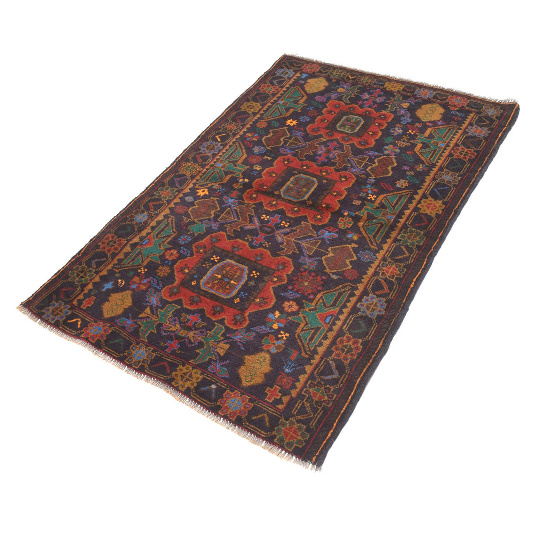 Baluchi Rug 2'7" x 4'9" - No. AL64703