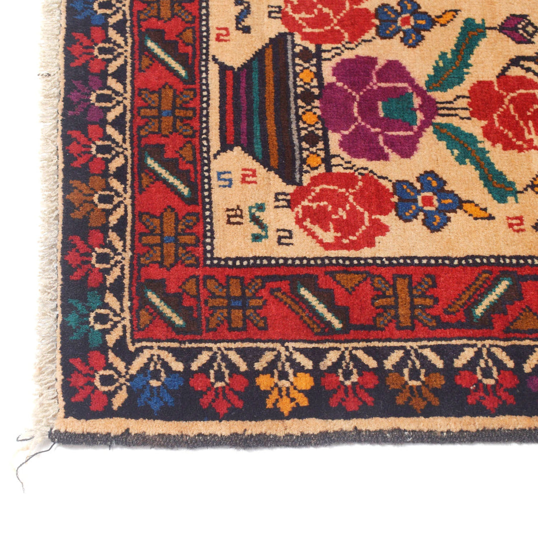 Baluchi Rug 2'9" x 4'5" - No. AL14436