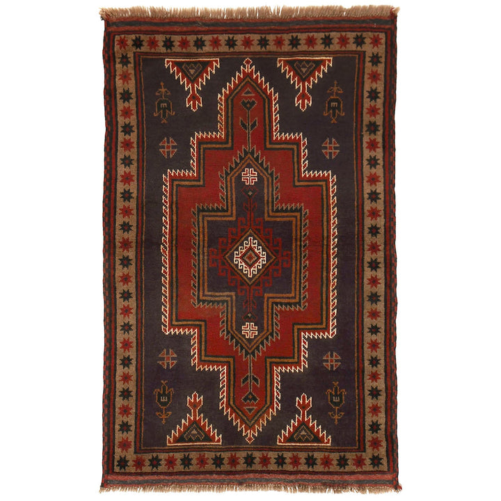 Baluchi Rug 2' 5" x 4' 5" - No. AL11487