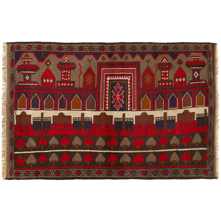 Baluchi Rug 2' 8" x 4' 5" - No. AL93801