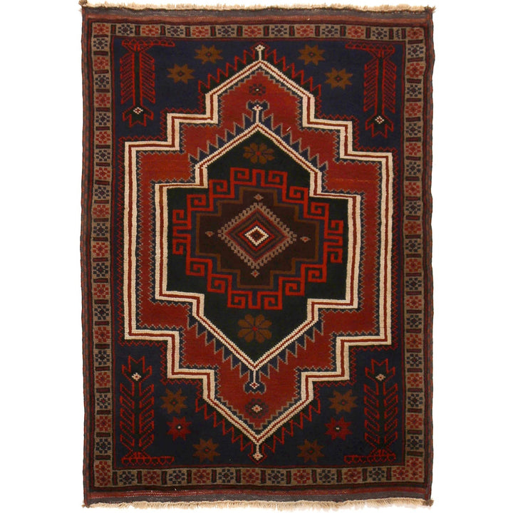 Baluchi Rug 3'2" x 4'8" - No. AL78281