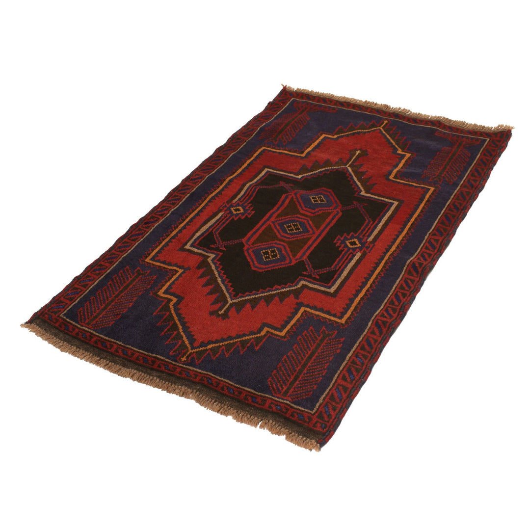 Baluchi Rug 2' 9" x 4' 5" - No. AL67618