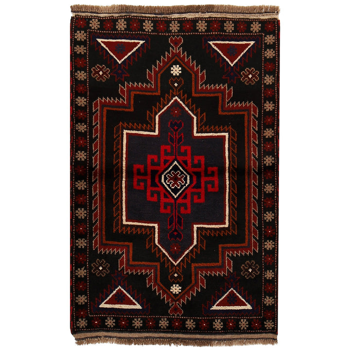 Baluchi Rug 2' 7" x 3' 9" - No. AL11140