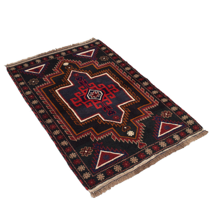 Baluchi Rug 2' 7" x 3' 9" - No. AL11140