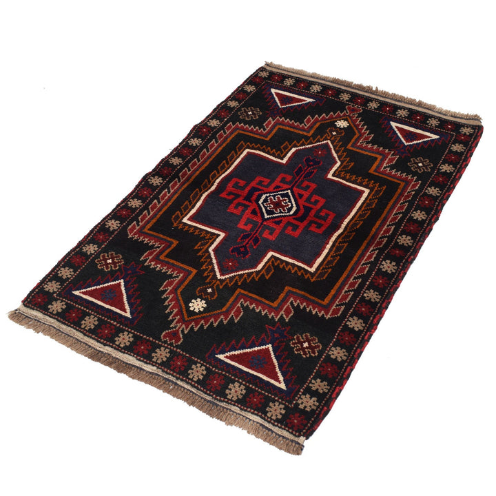Baluchi Rug 2' 7" x 3' 9" - No. AL11140