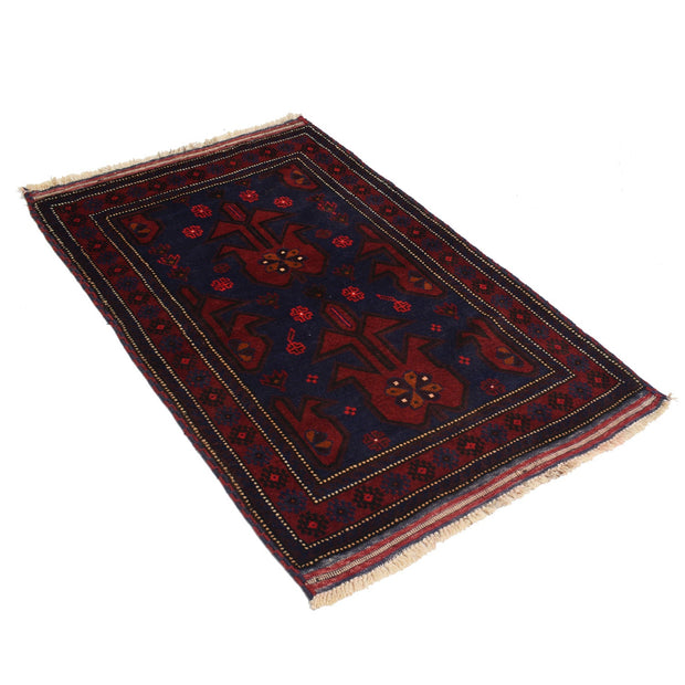 Baluchi Rug 2'9" x 4'8" - No. AL62217