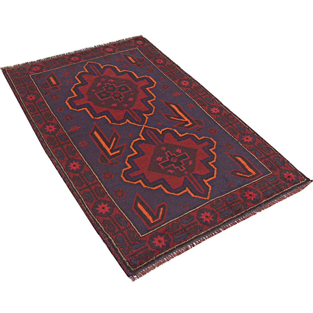 Baluchi Rug 3'1" x 4'9" - No. AL98532