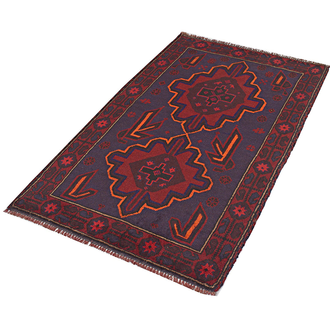 Baluchi Rug 3'1" x 4'9" - No. AL98532