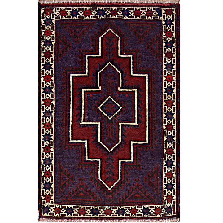 Baluchi Rug 2' 9" x 4' 4" - No. AL33757