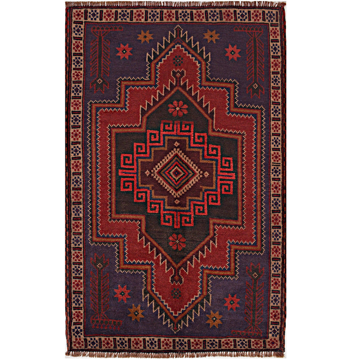 Baluchi Rug 3'1" x 4'8" - No. AL50136