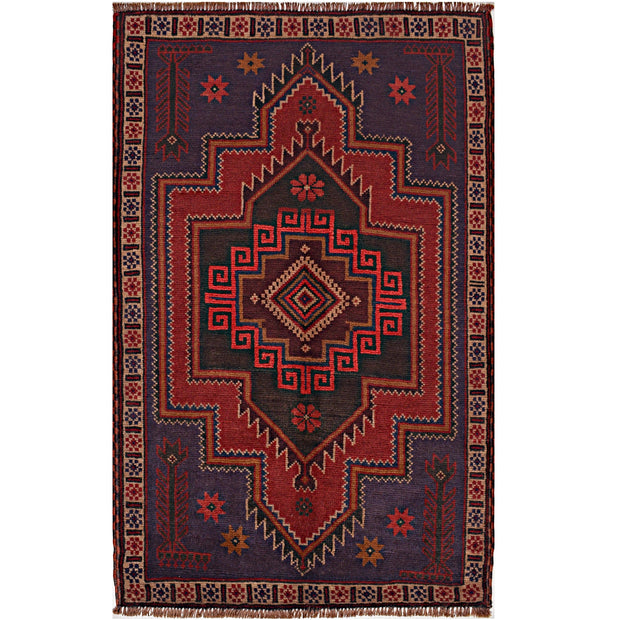Baluchi Rug 3'1" x 4'8" - No. AL50136