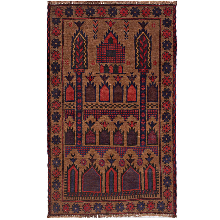Prayer Rug 2' 9" x 4' 7" - No. AL71267