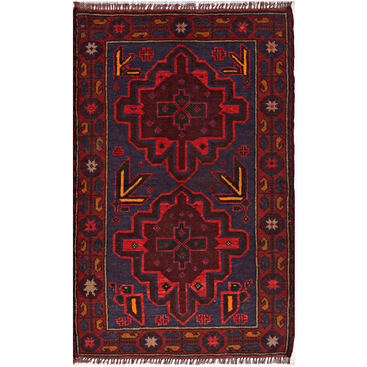 Baluchi Rug 2' 9" x 4' 5" - No. AL60871