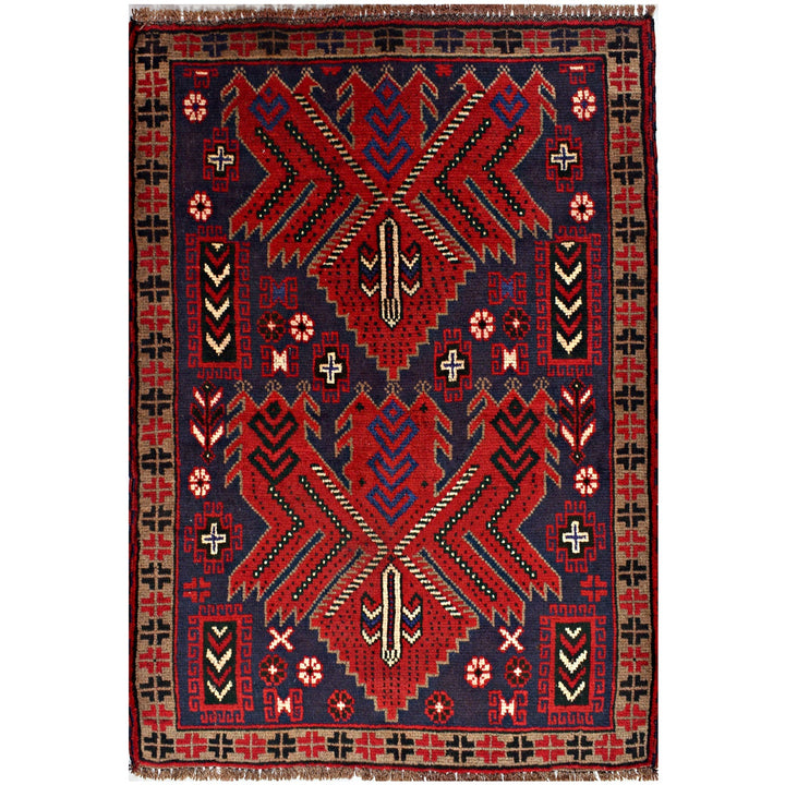 Baluchi Rug 3' 1" x 4' 3" - No. AL41289