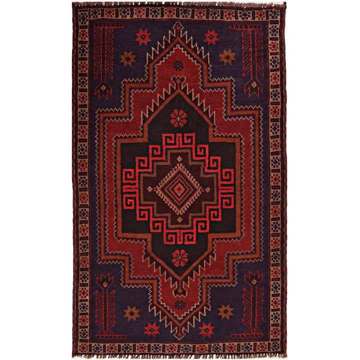 Baluchi Rug 3' 1" x 5' 1" - No. AL64193