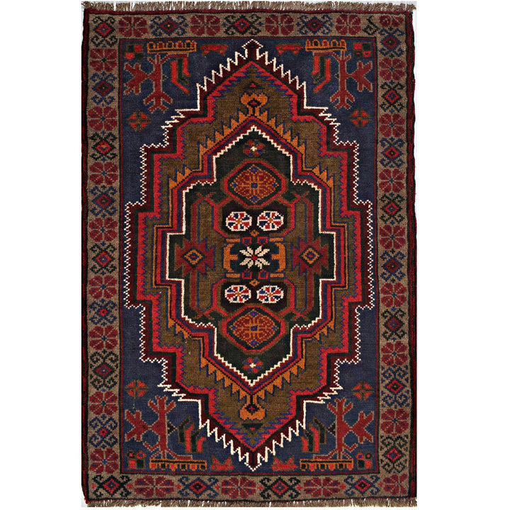 Baluchi Rug 2'8" x 4'2" - No. AL60652