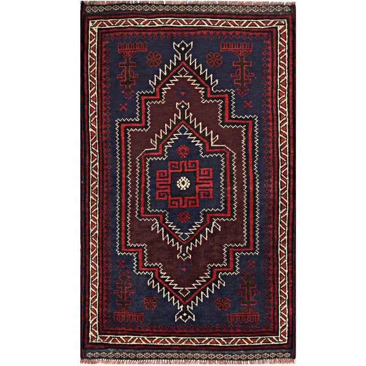 Baluchi Rug 2'8" x 4'8" - No. AL77507