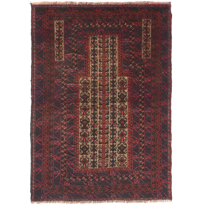 Prayer Rug 2' 8" x 4' 2" - No. AL34116