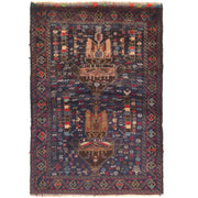 Prayer Rug 2'9" x 4'6" - No. AL40216