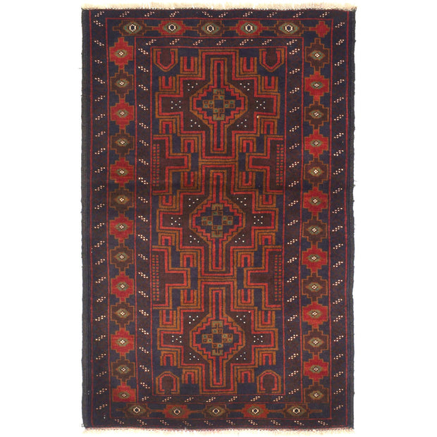 Baluchi Rug 2'7" x 4'3" - No. AL71128