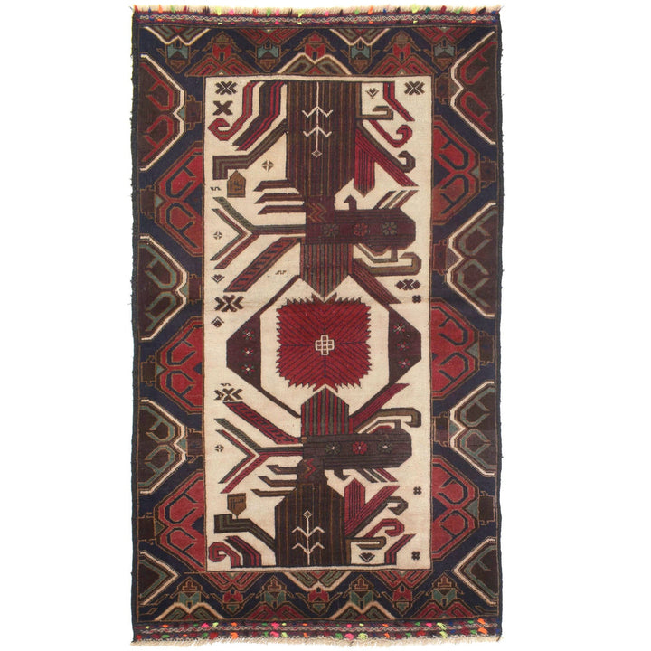 Baluchi Rug 2'9" x 5'0" - No. AL11607