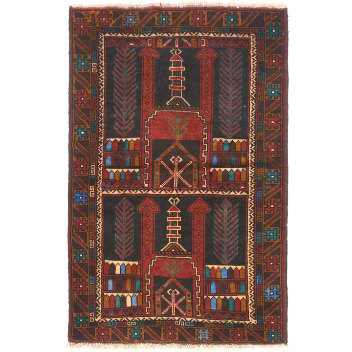 Prayer Rug 2' 8" x 4' 4" - No. AL88712