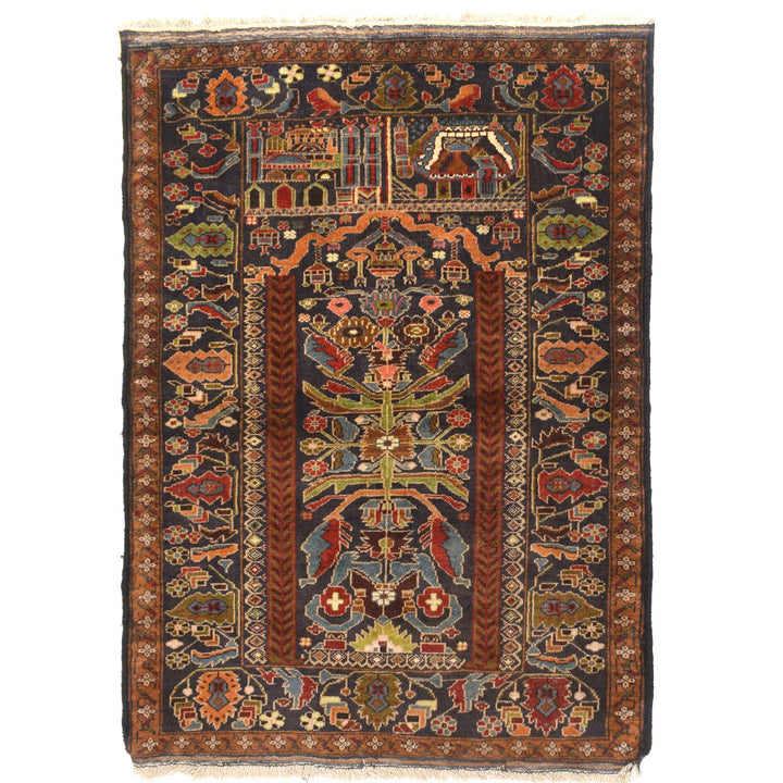 Prayer Rug 3' 1" x 4' 4" - No. AL20546