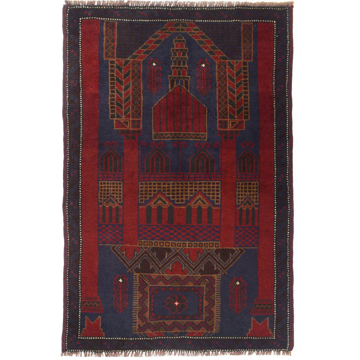 Prayer Rug 2' 9" x 4' 8" - No. AL60244