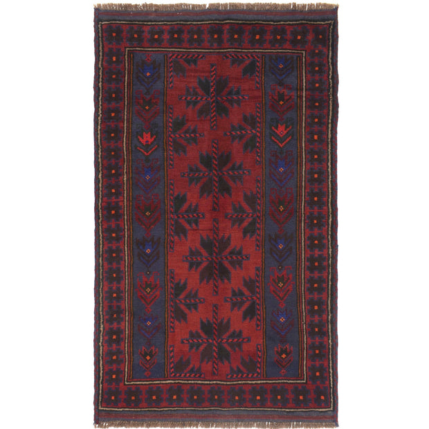 Baluchi Rug 2'9" x 4'6" - No. AL15084