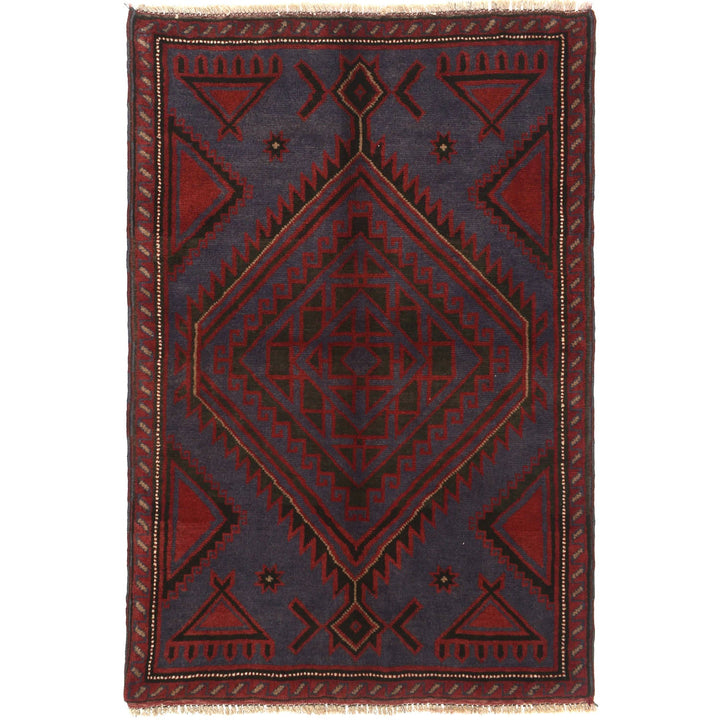 Baluchi Rug 3' " x 4' 4" - No. AL70438