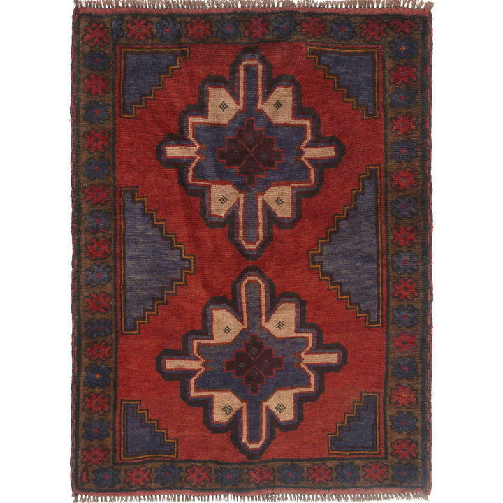 Baluchi Rug 3'4" x 4'6" - No. AL58068
