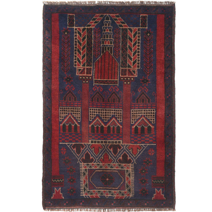 Prayer Rug 2' 8" x 4' 5" - No. AL99712