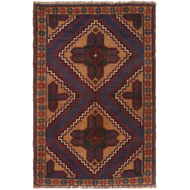 Baluchi Rug 2'9" x 4'4" - No. AL55002