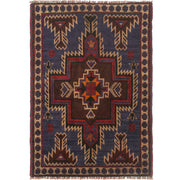 Baluchi Rug 3' 1" x 4' 7" - No. AL31676