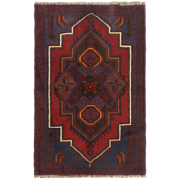 Baluchi Rug 3' " x 4' 5" - No. AL96753