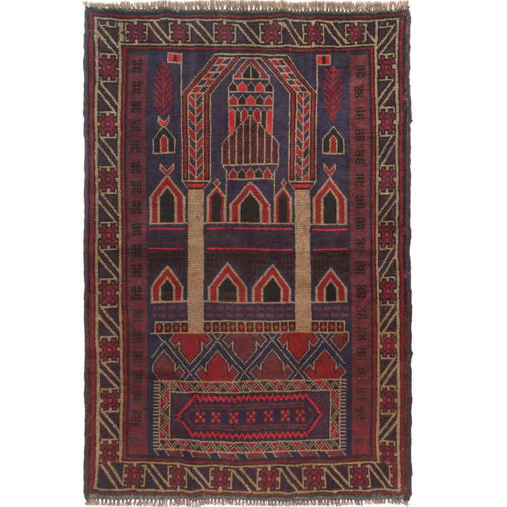 Prayer Rug 3'2" x 4'6" - No. AL86062