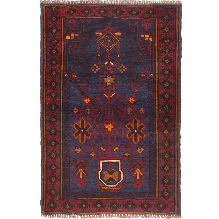 Baluchi Rug 3'1" x 4'6" - No. AL22527