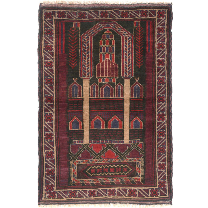 Prayer Rug 2' 8" x 4' 3" - No. AL90781