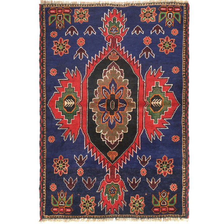 Baluchi Rug 2'9" x 4'5" - No. AL67609