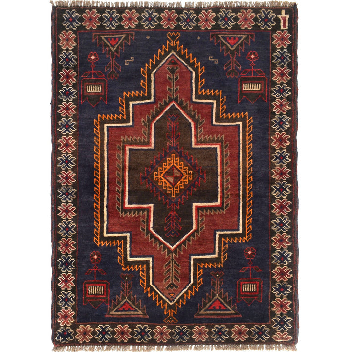 Baluchi Rug 3'1" x 4'4" - No. AL94298