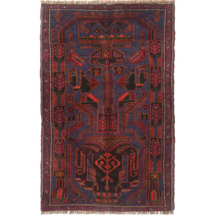 Baluchi Rug 2'7" x 4'4" - No. AL18500