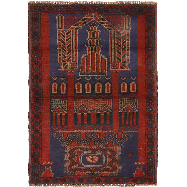Prayer Rug 2'7" x 4'4" - No. AL91425