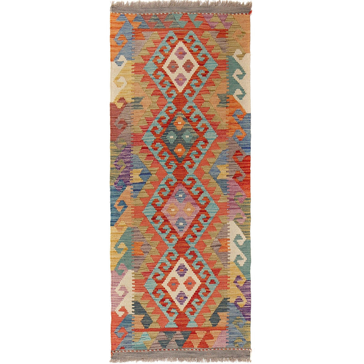 Vegetable Kilim 2' x 5'3" - No. AL40186