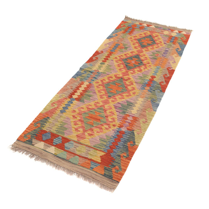 Vegetable Kilim 2' 1" x 5' 4" - No. AL15250