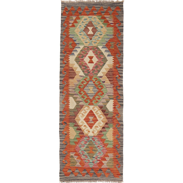 Vegetable Kilim 1'9" x 5'8" - No. AL56861
