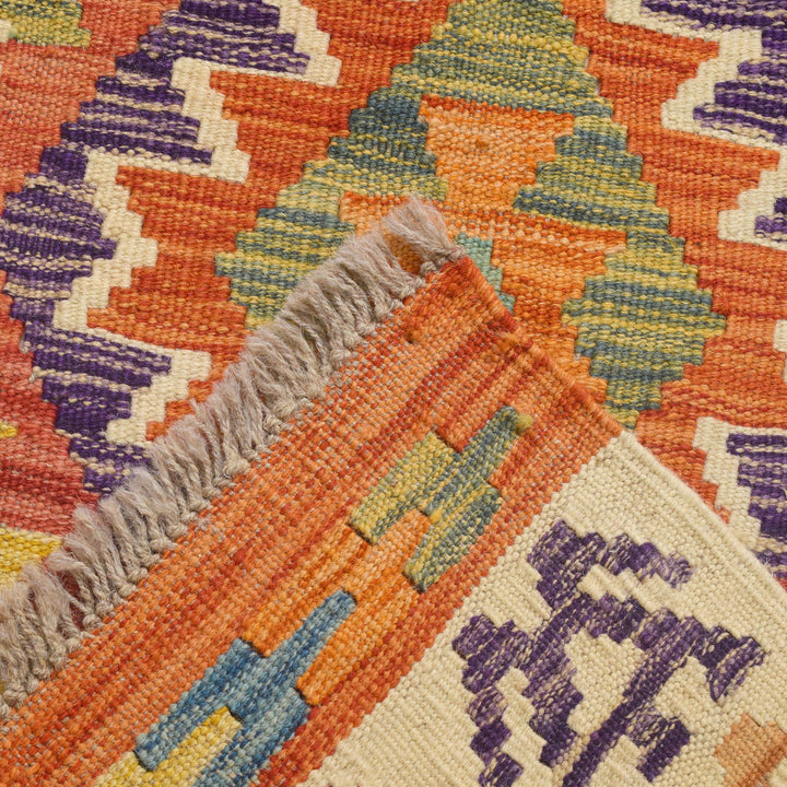 Vegetable Kilim 2' 8" x 5' 6" - No. AL72865