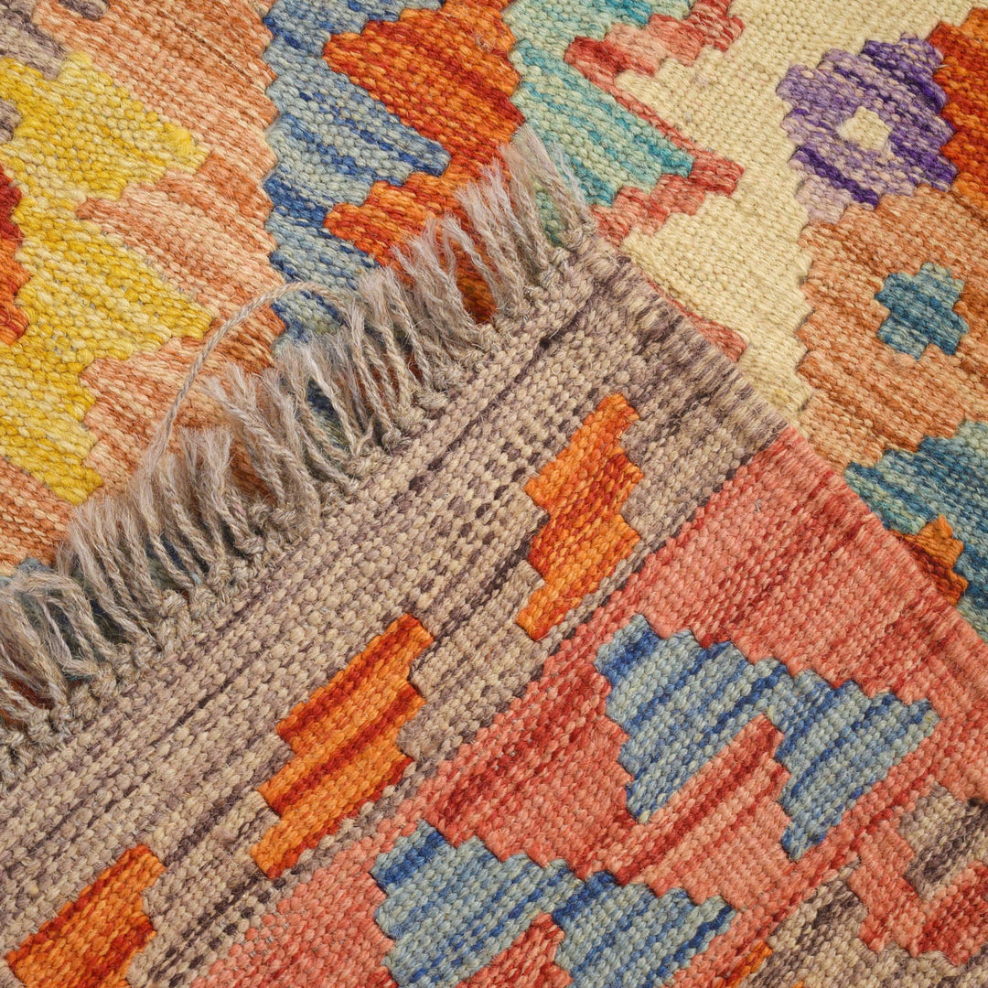 Vegetable Kilim 2' 2" x 6' 2" - No. AL23761