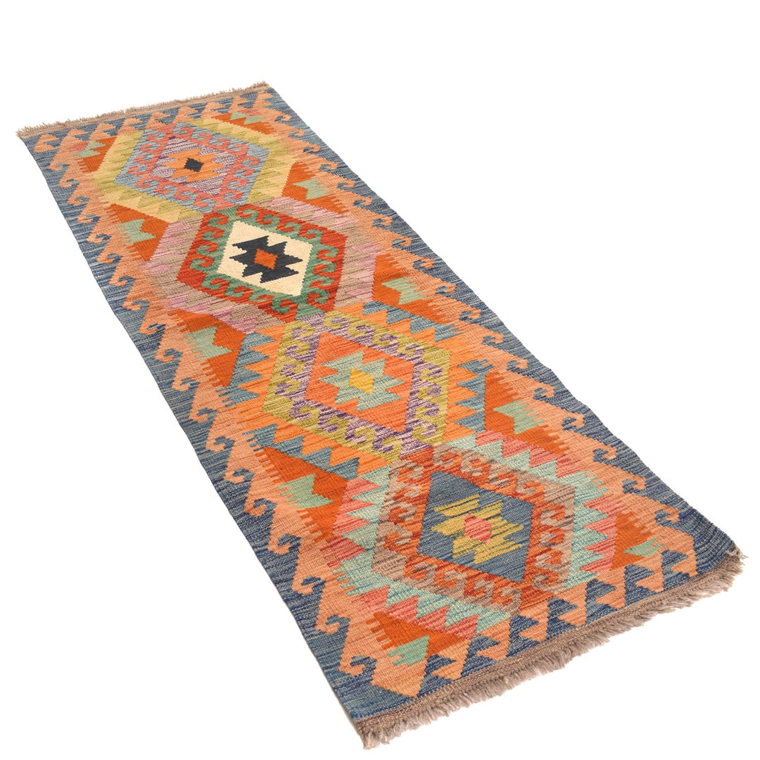 Vegetable Kilim 2' 1" x 6' 1" - No. AL50015
