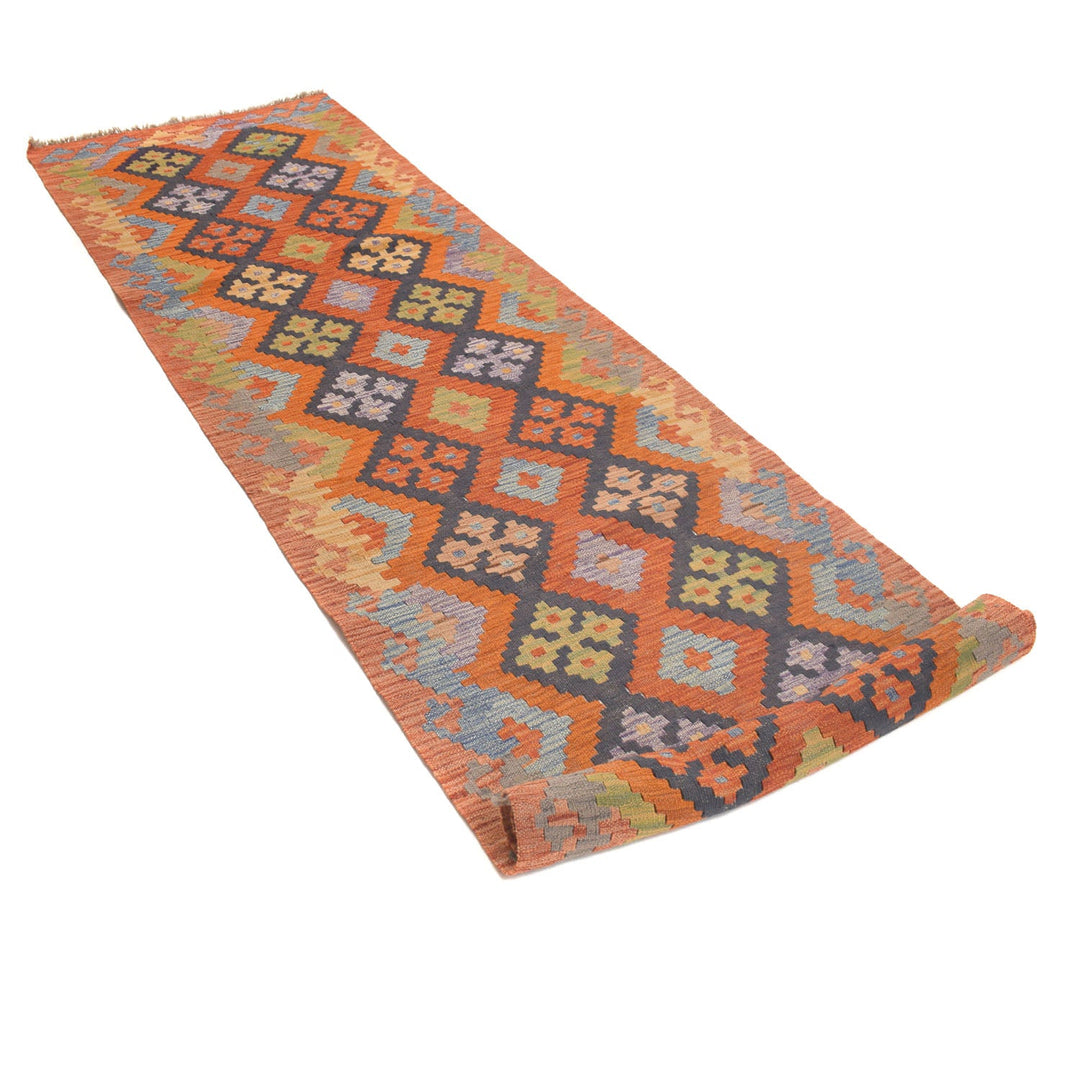 Vegetable Kilim 2'7" x 9'9" - No. AL95560