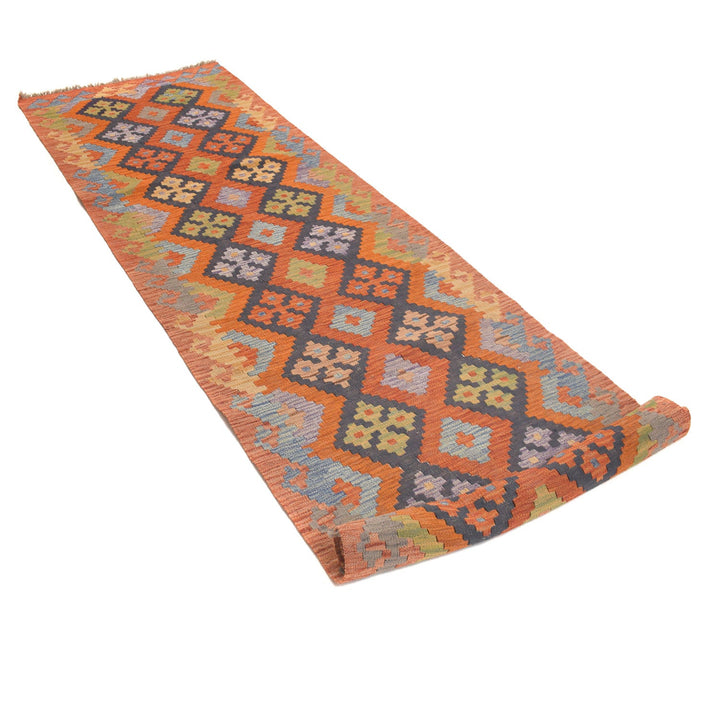 Vegetable Kilim 2'7" x 9'9" - No. AL95560